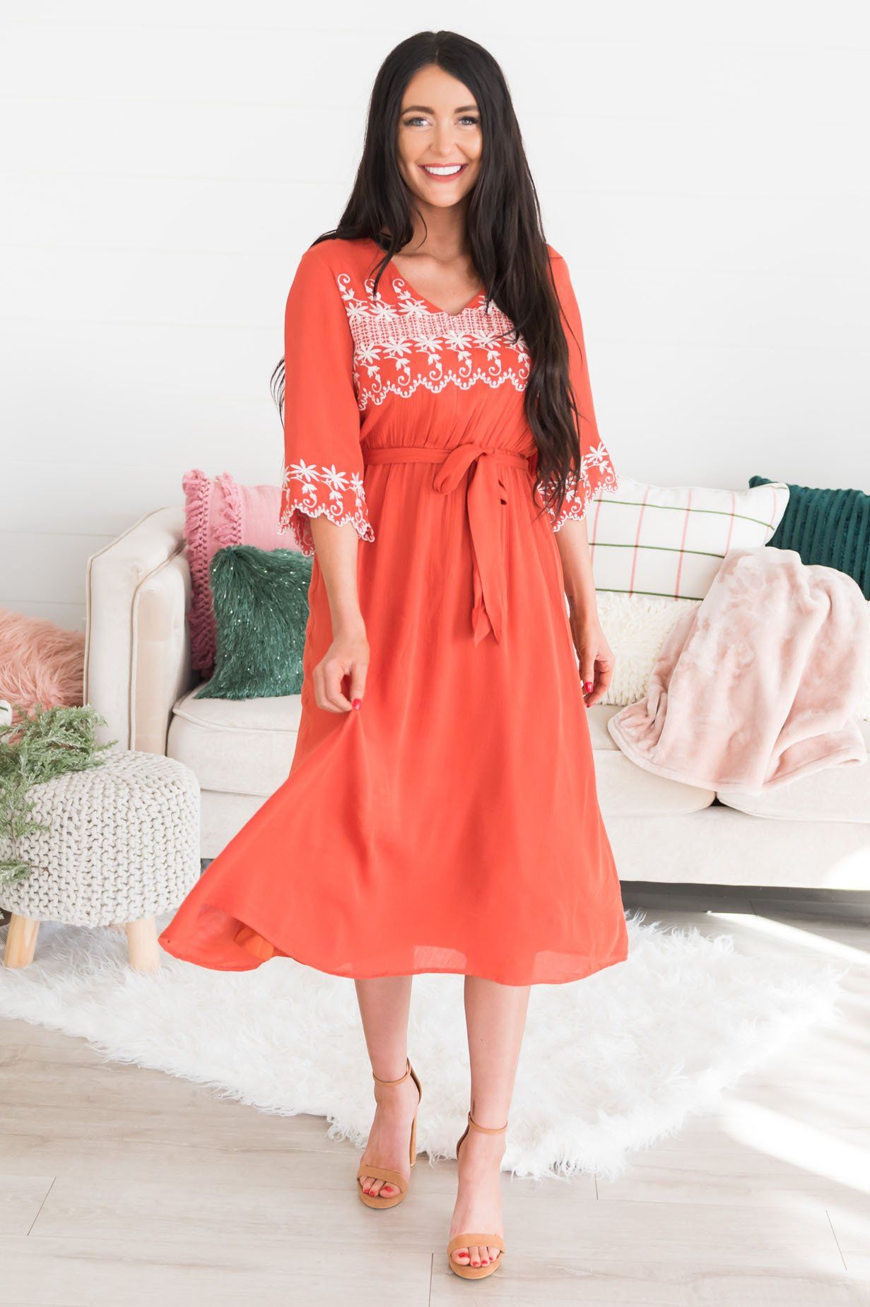 The Annalisa Modest Dresses vendor-unknown 