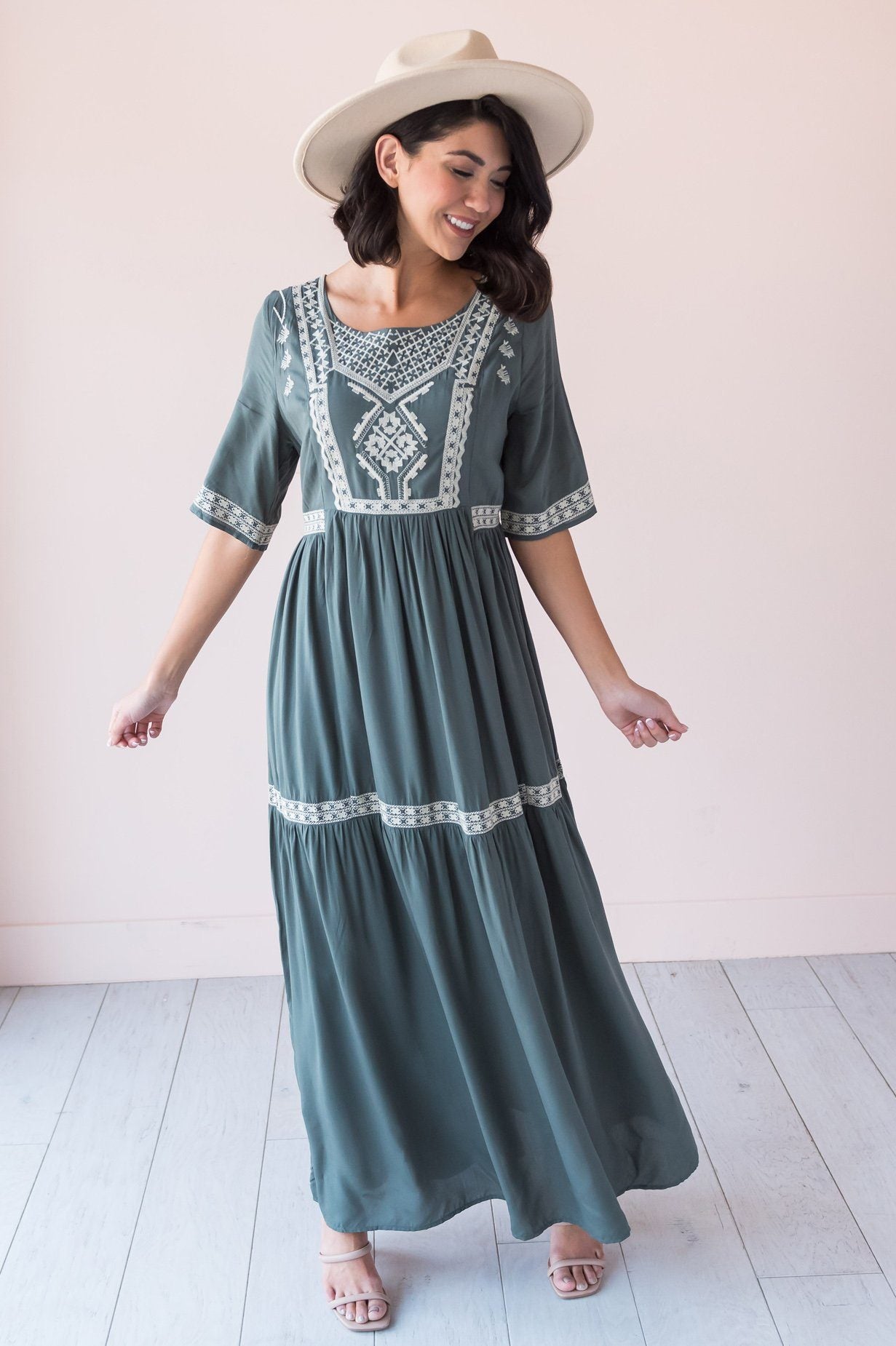 The Garcelle Modest Dresses vendor-unknown 