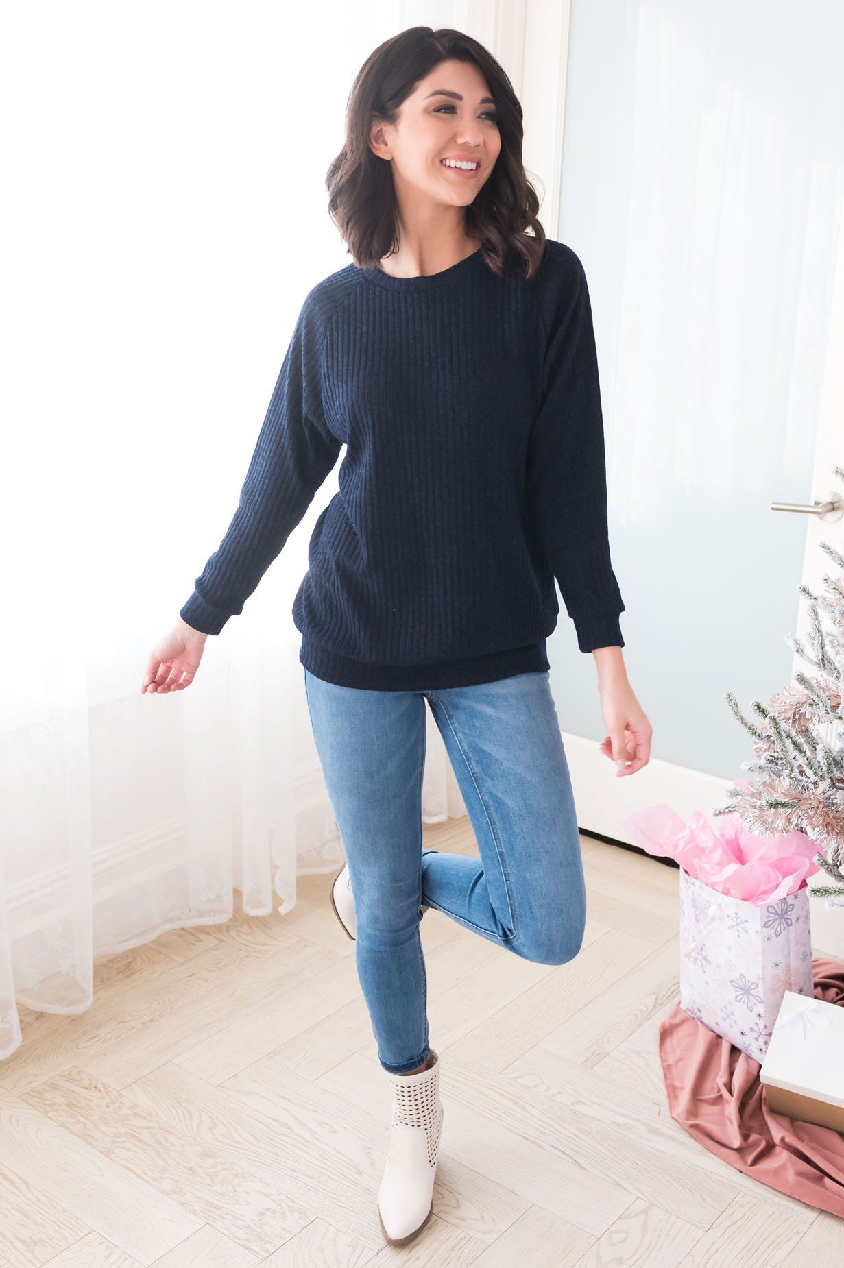 On My Mind Modest Sweater Modest Dresses vendor-unknown 