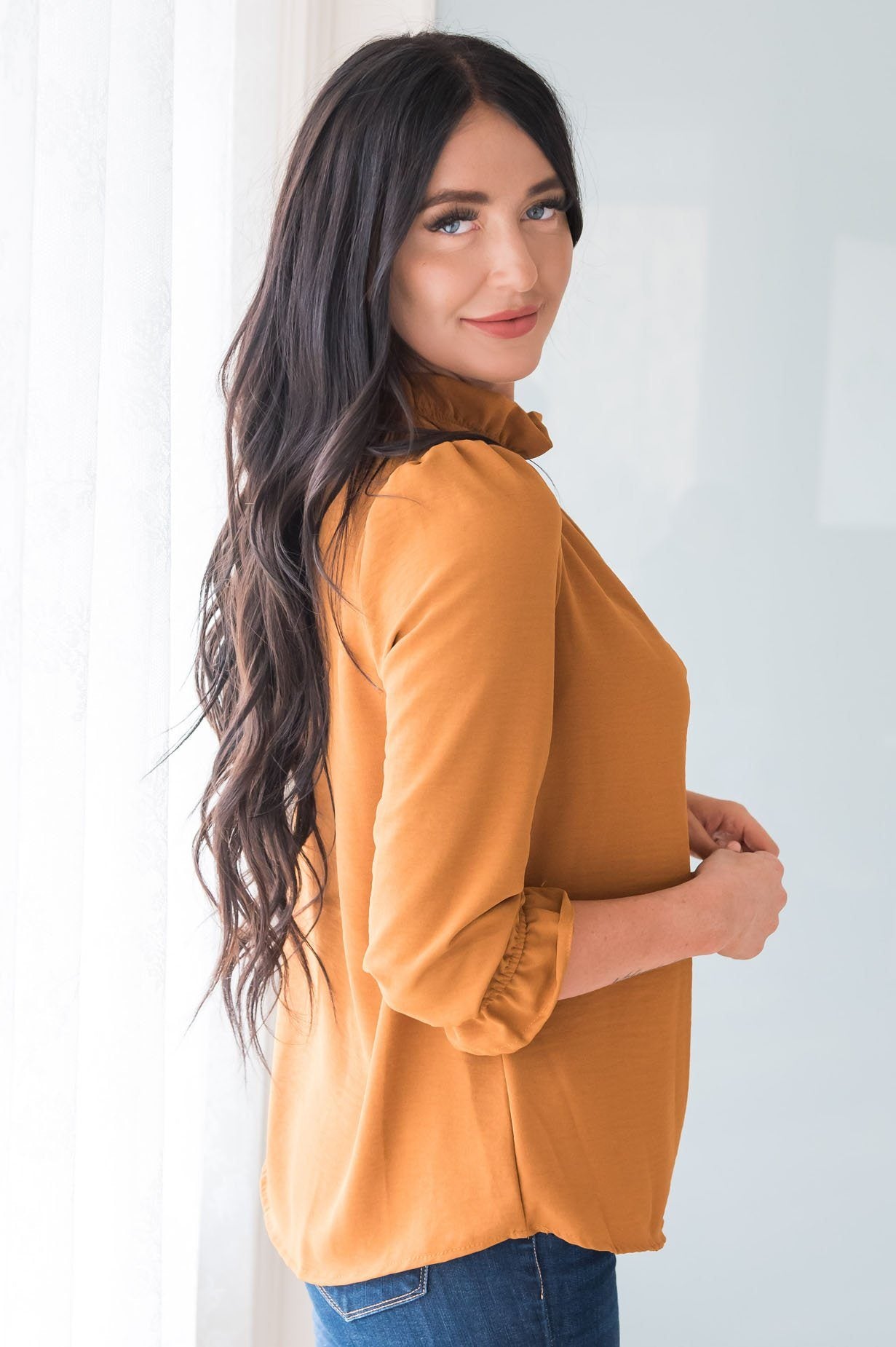 Catch You Later Modest Blouse Modest Dresses vendor-unknown 