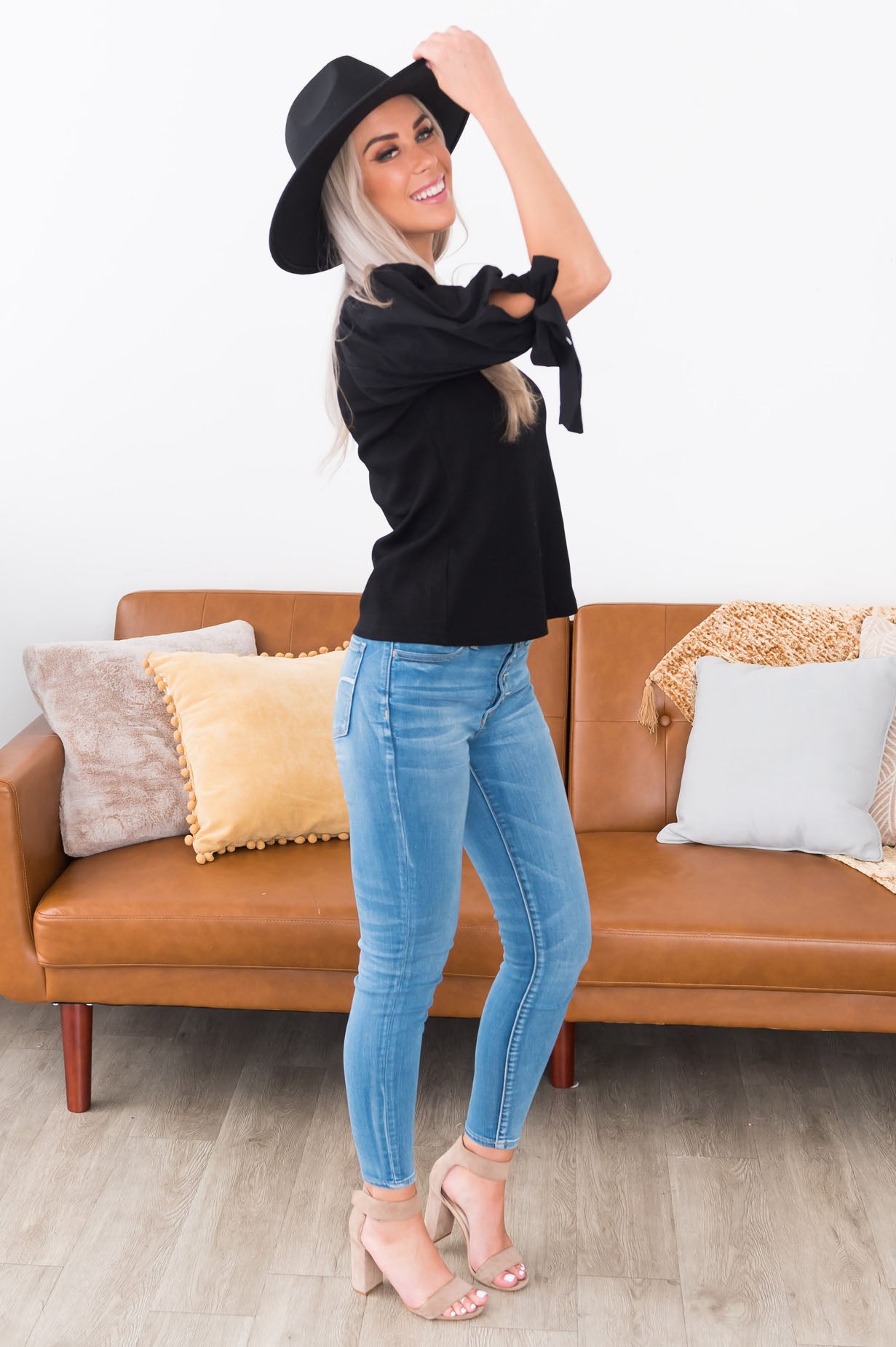 Picture Perfect Pair Modest Blouse Tops vendor-unknown 