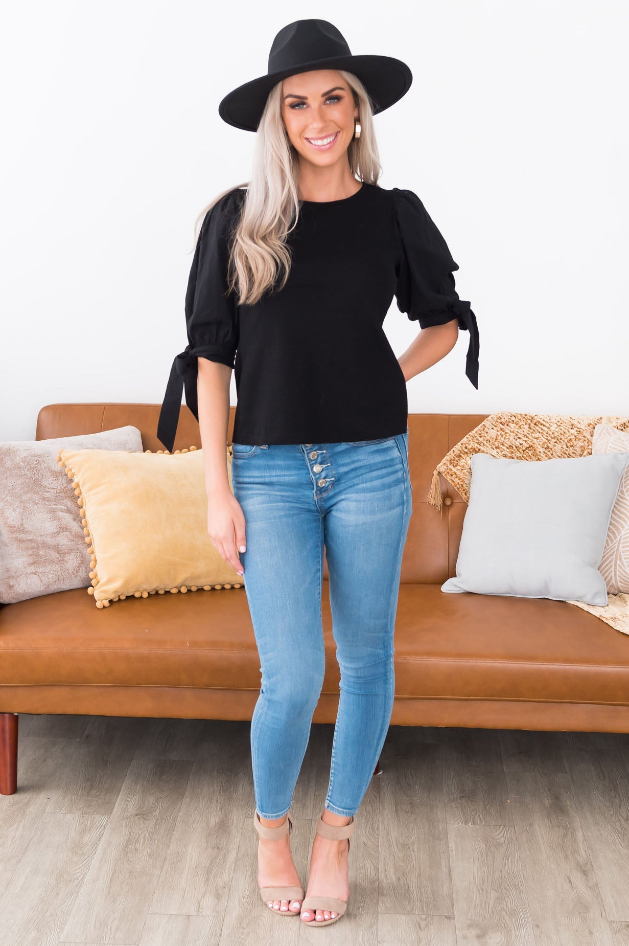 Picture Perfect Pair Modest Blouse Tops vendor-unknown 