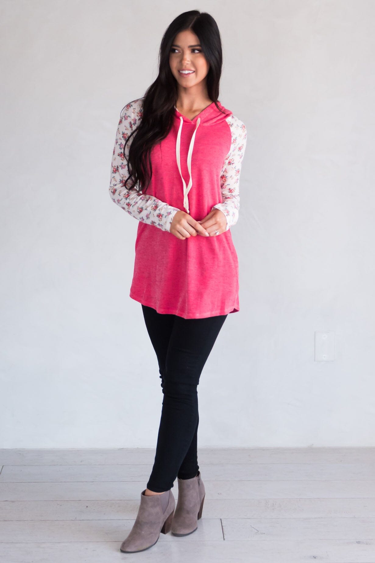 Blessings & Cheer Lightweight Modest Hoodie Modest Dresses vendor-unknown 