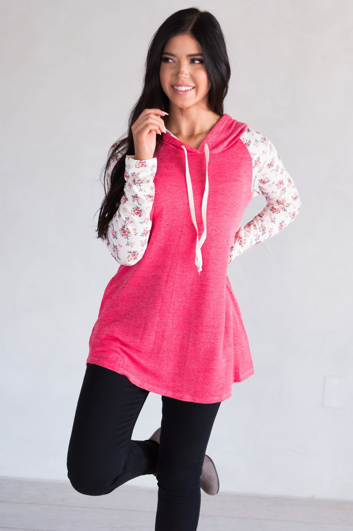 Blessings & Cheer Lightweight Modest Hoodie Modest Dresses vendor-unknown 