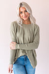 Crazy About You Modest Sweater Tops vendor-unknown