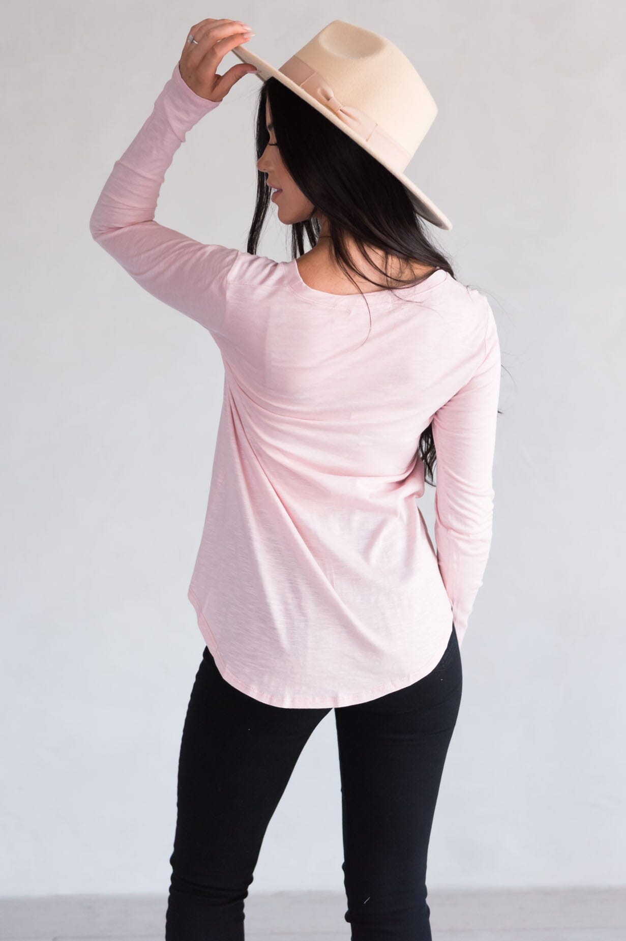 Blushing Beauty Modest Top Tops vendor-unknown 