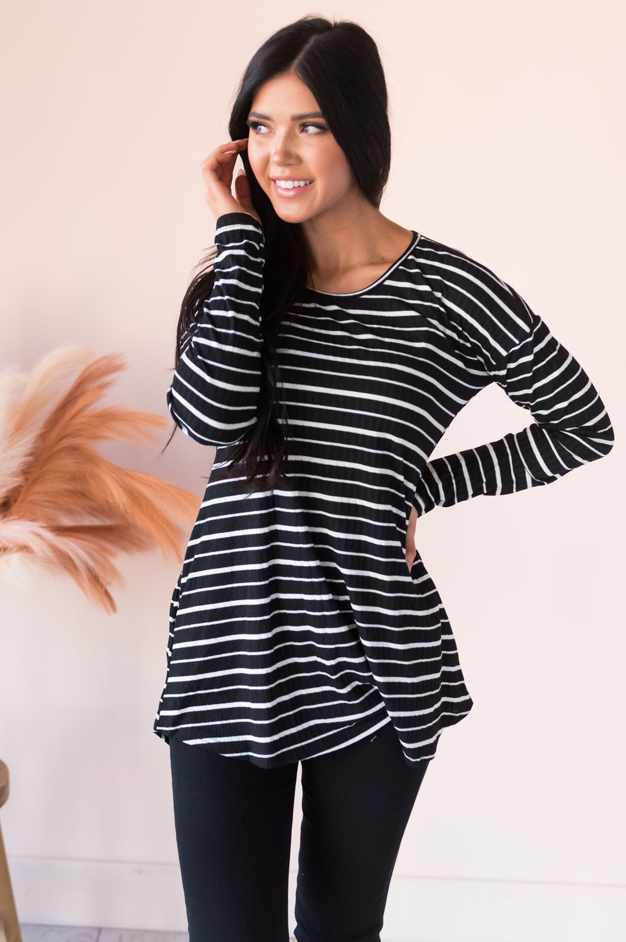 Cheerful Days Ahead Modest Sweater Tops vendor-unknown 