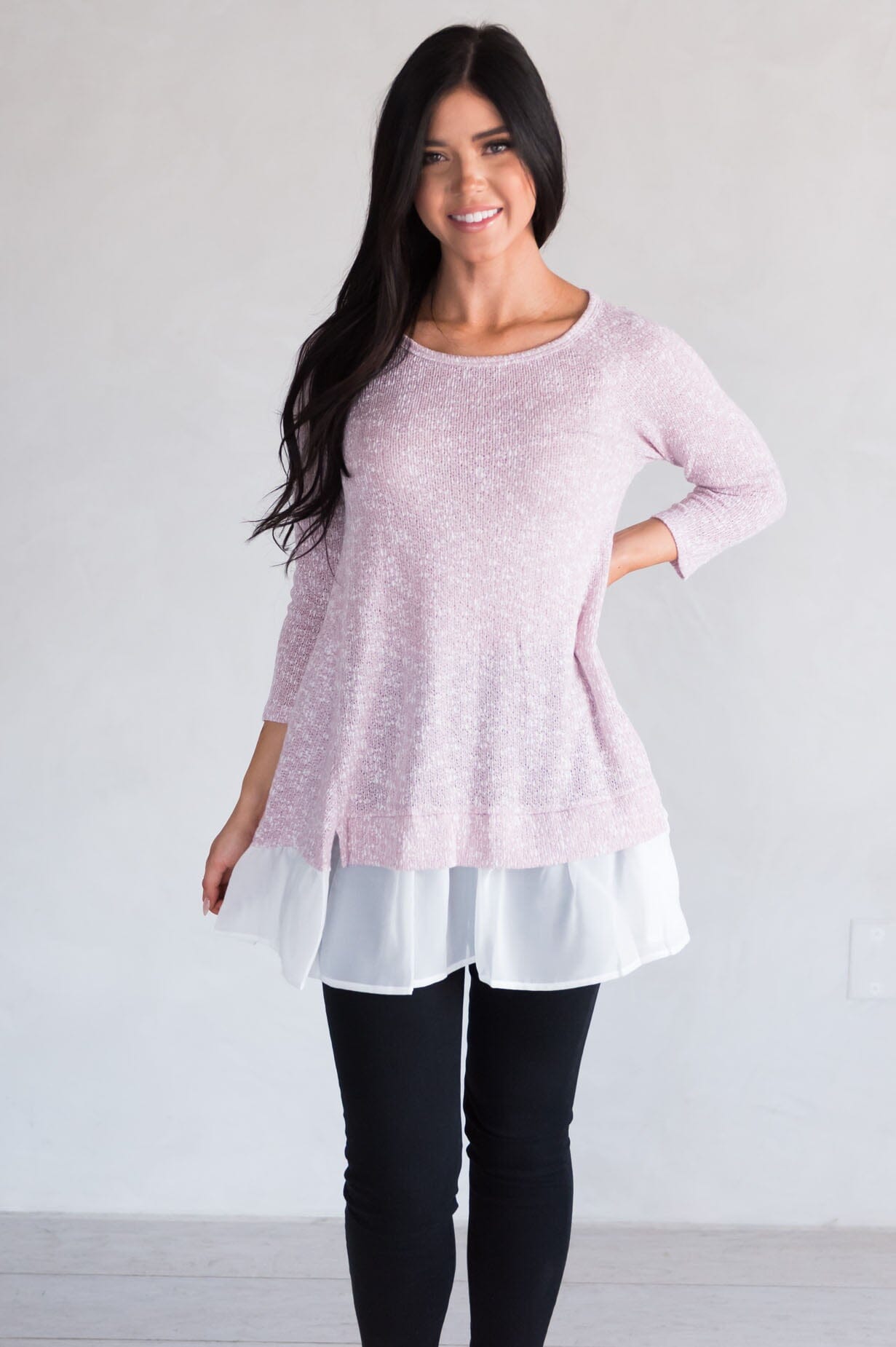 Cheerful Time Of Year Modest Sweater Tops vendor-unknown 