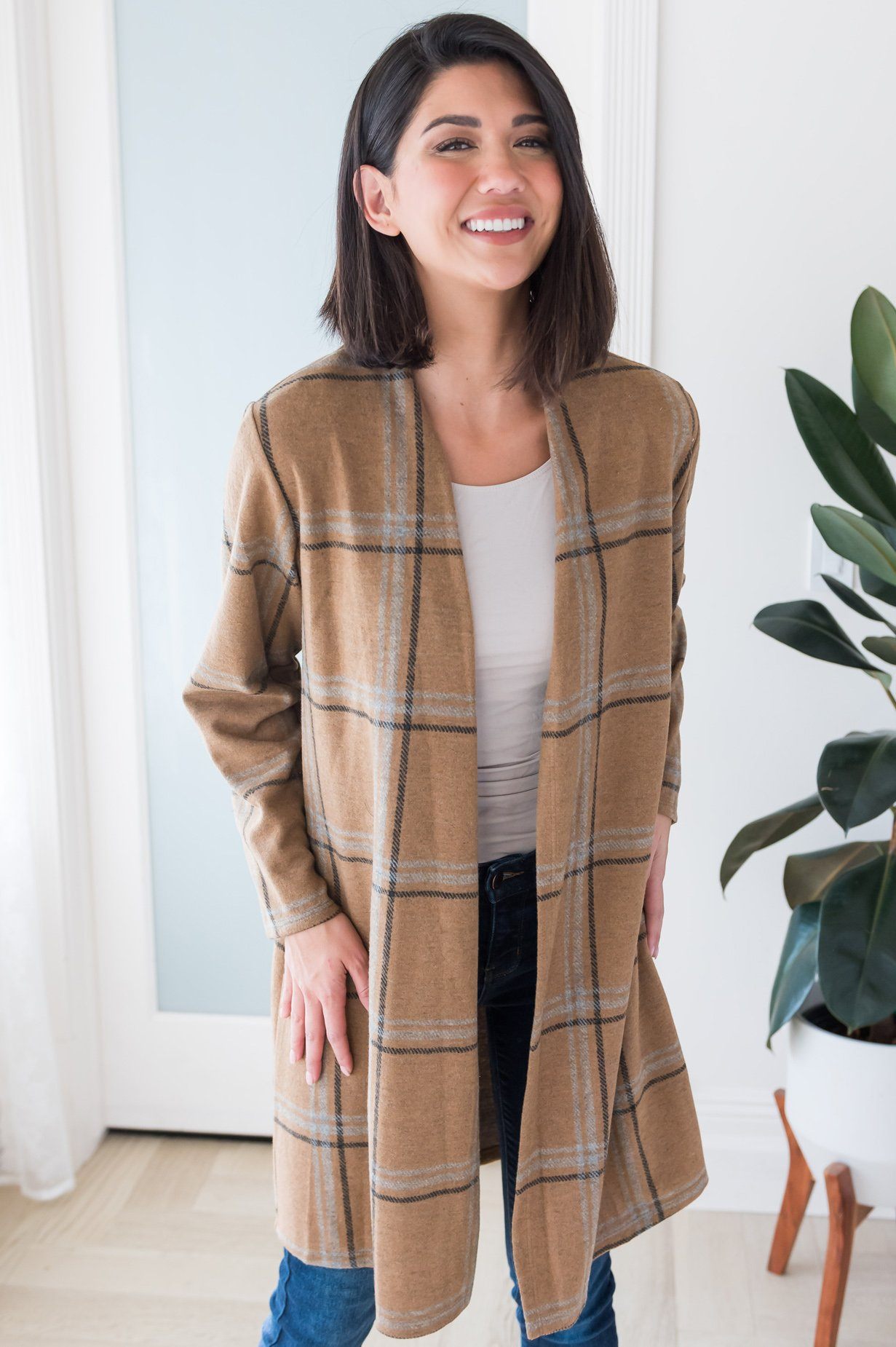 Autumn Leaves Modest Cardigan Modest Dresses vendor-unknown 