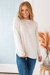Meet Me Where We First Met Modest Sweater Tops vendor-unknown