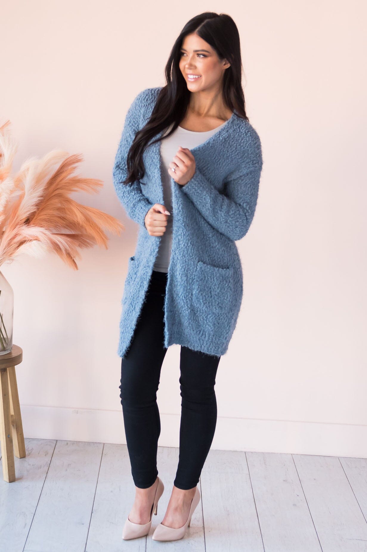 Soft & Cuddly Modest Sweater Cardigan Modest Dresses vendor-unknown 
