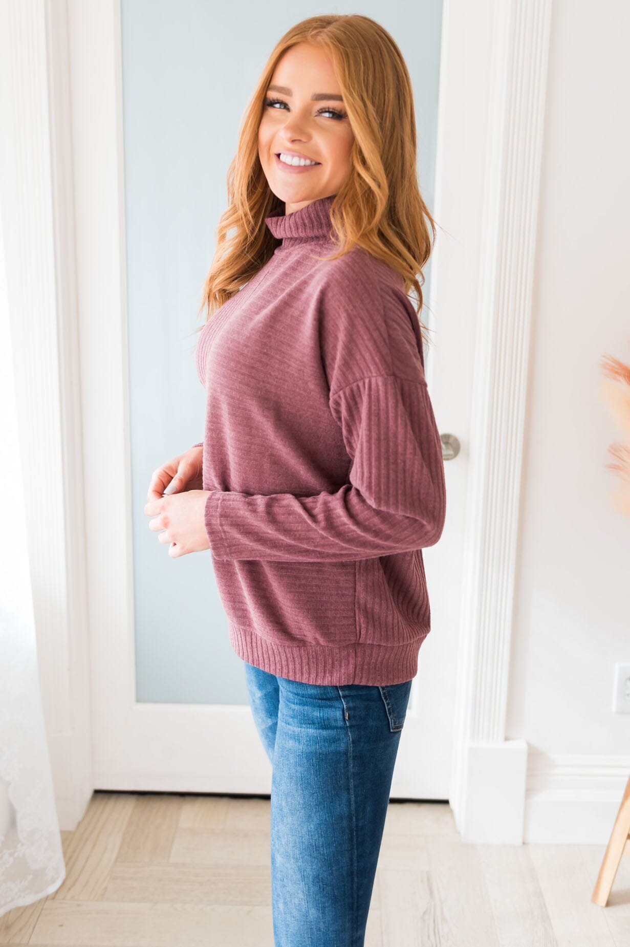 Meet Me By The Campfire Modest Sweater Tops vendor-unknown 