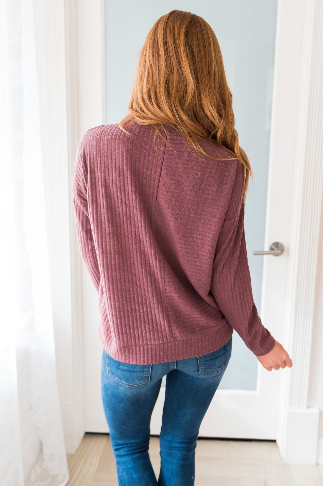 Meet Me By The Campfire Modest Sweater Tops vendor-unknown 