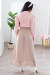 Spring Blooms Modest Button Skirt Modest Dresses vendor-unknown