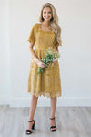 The Novalee Modest Dresses vendor-unknown Rustic Gold S