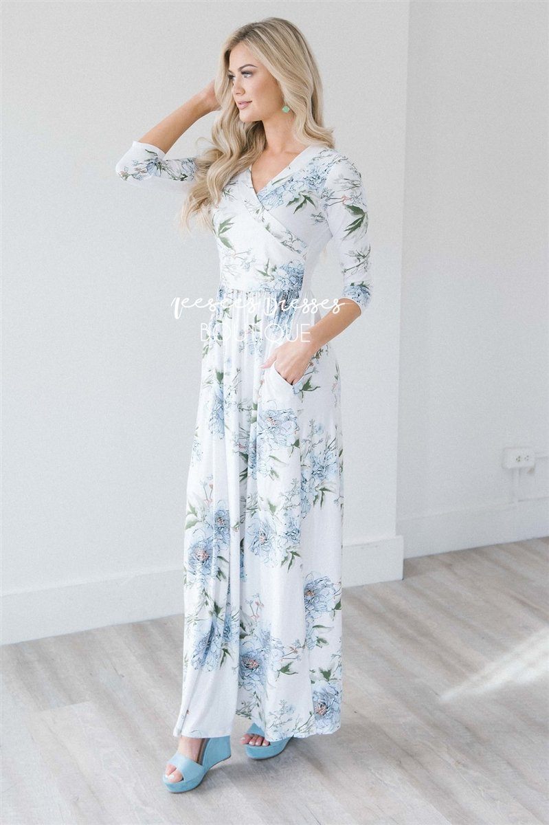 The Julianna Modest Dresses vendor-unknown S Ivory 