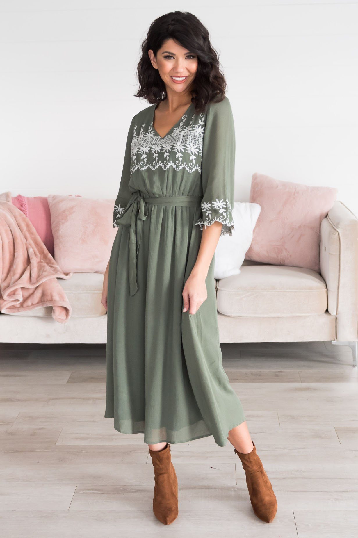 The Annalisa Modest Dresses vendor-unknown 