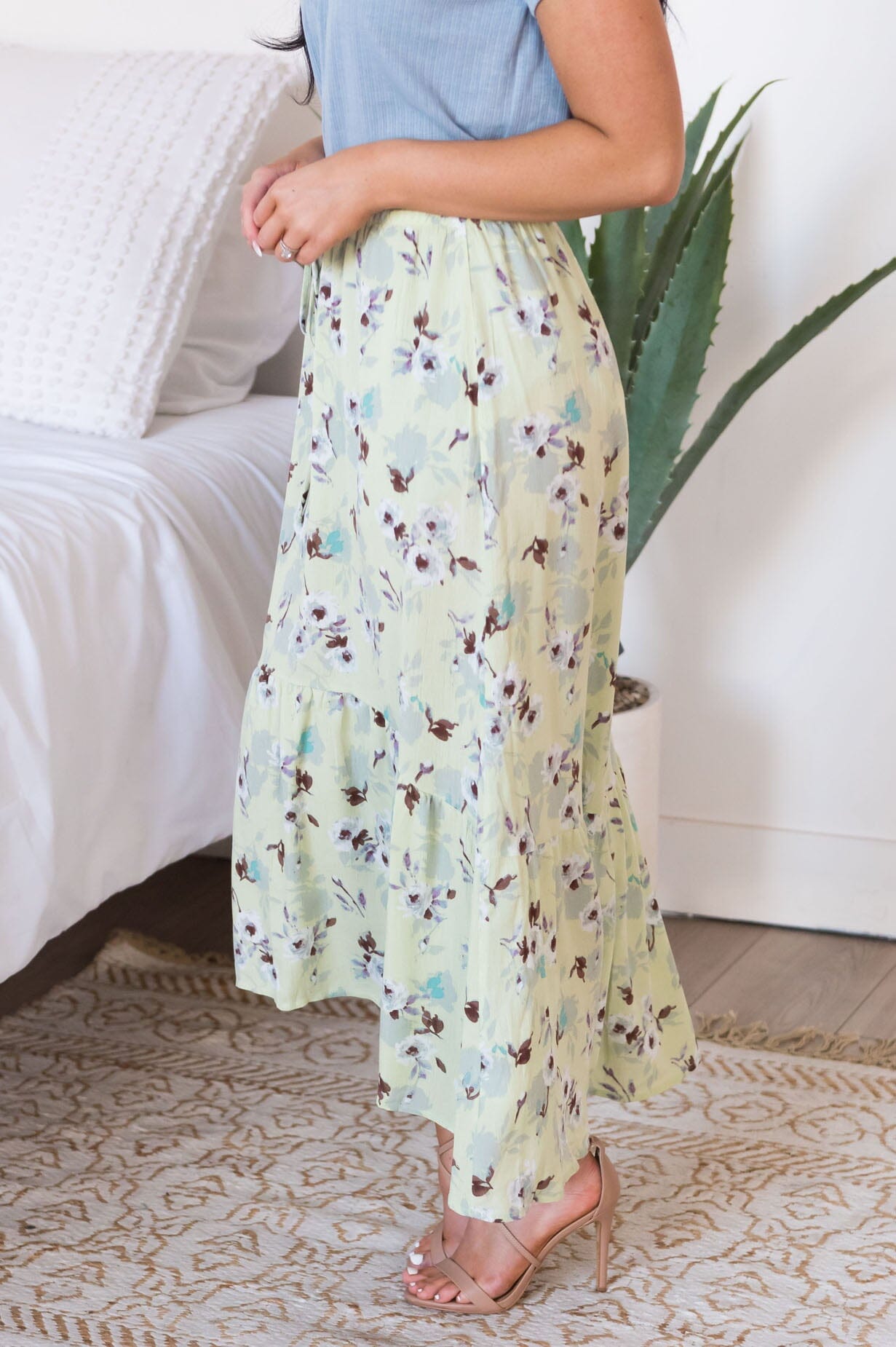 Favorite Blooms Modest Skirt Skirts vendor-unknown 