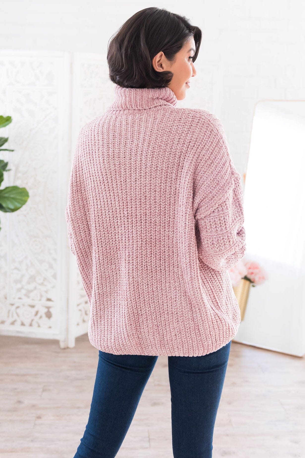 Oh So Cherished Modest Chenille Sweater Modest Dresses vendor-unknown 