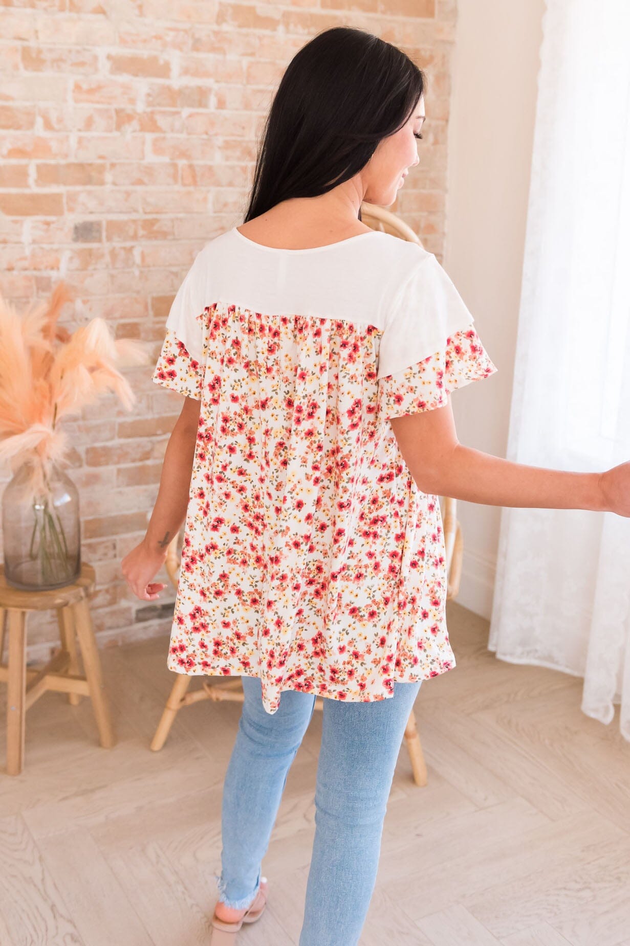 Ready To Bloom Modest Top NeeSee's Dresses 