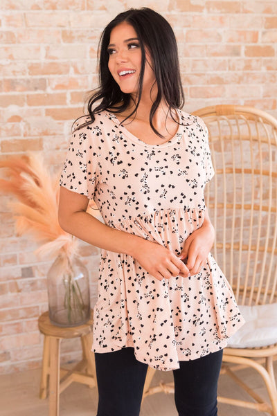 Pretty Petals Modest Babydoll Top NeeSee's Dresses