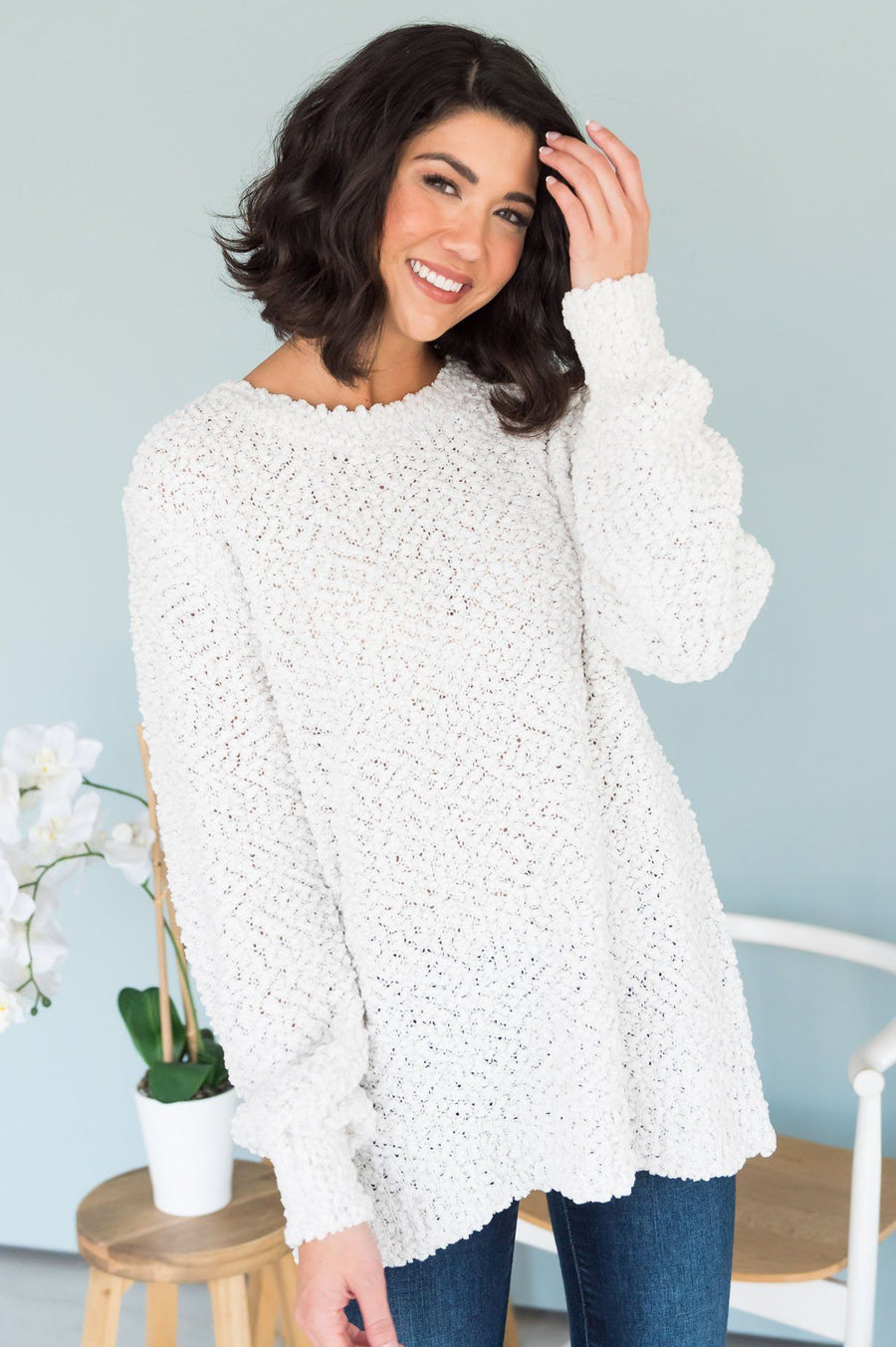 Afternoon Dreamer Modest Sweater Modest Dresses vendor-unknown 