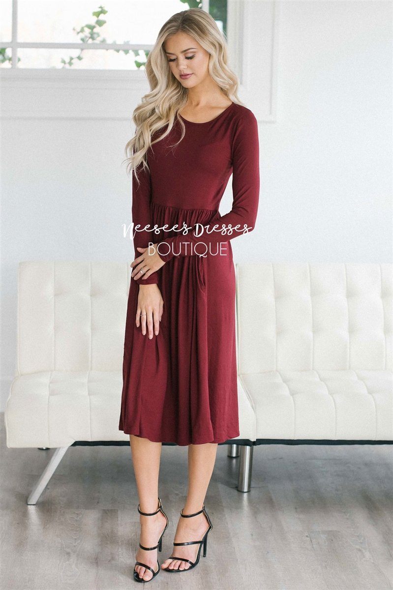 The Annabelle Curvy vendor-unknown Burgundy S 