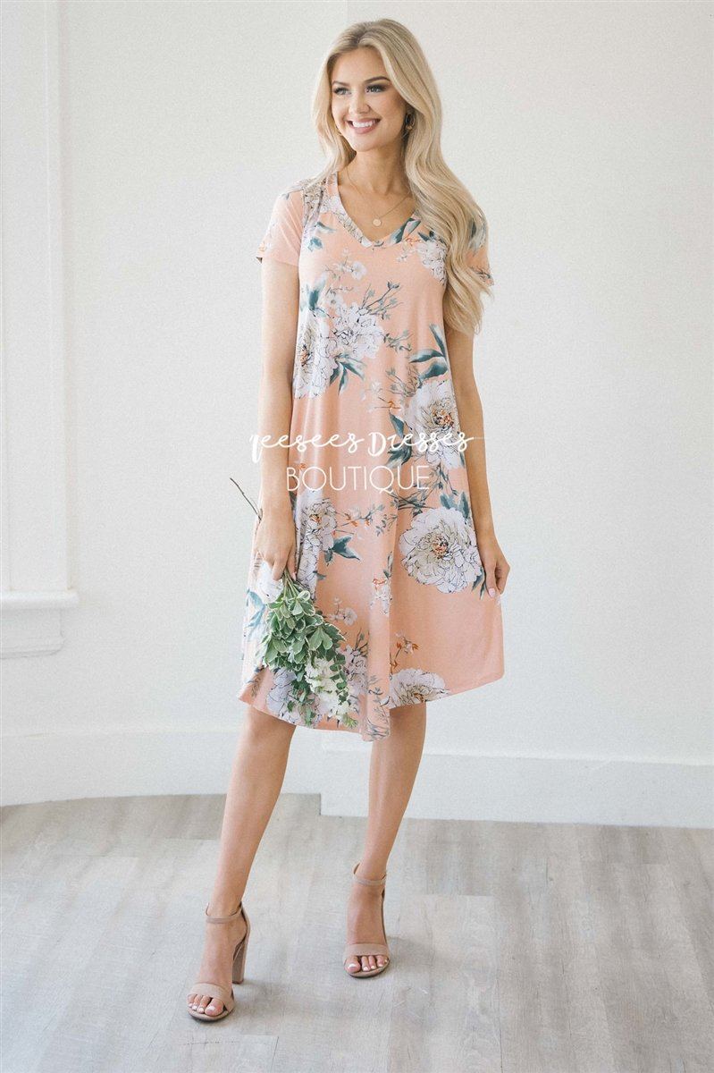 The Lola Swing Dress Modest Dresses vendor-unknown 
