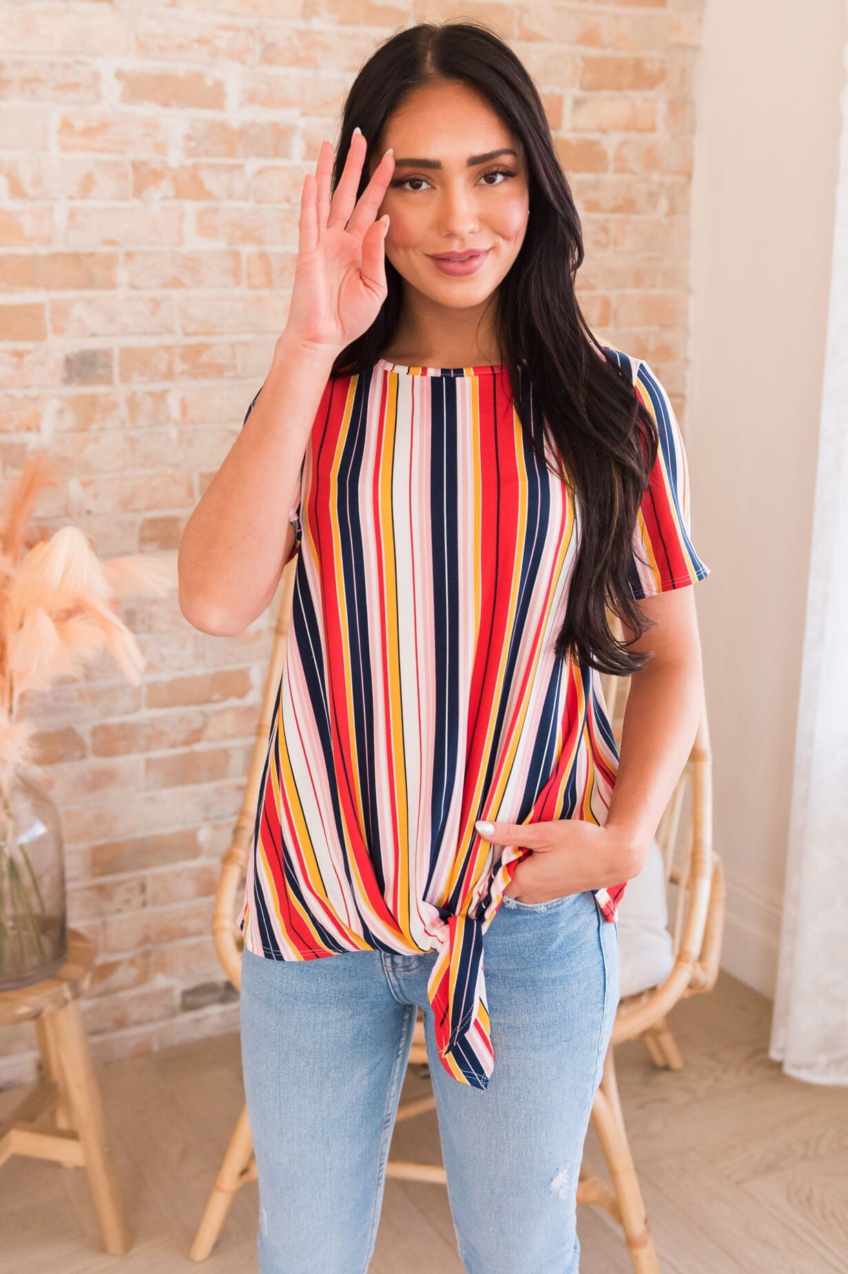 You Can Count On Me Modest Top NeeSee's Dresses 