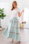 Sway My Way Modest Tiered Skirt Skirts vendor-unknown