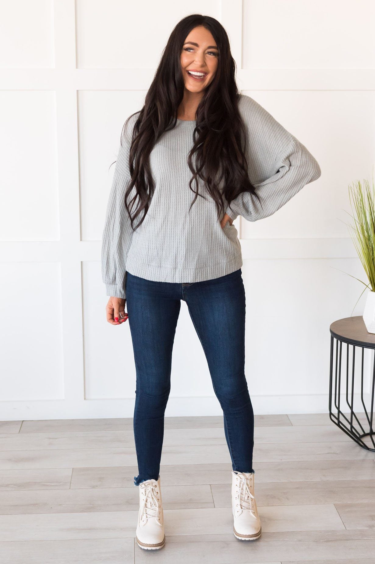 The Cozy & Chill Modest Sweater Modest Dresses vendor-unknown 