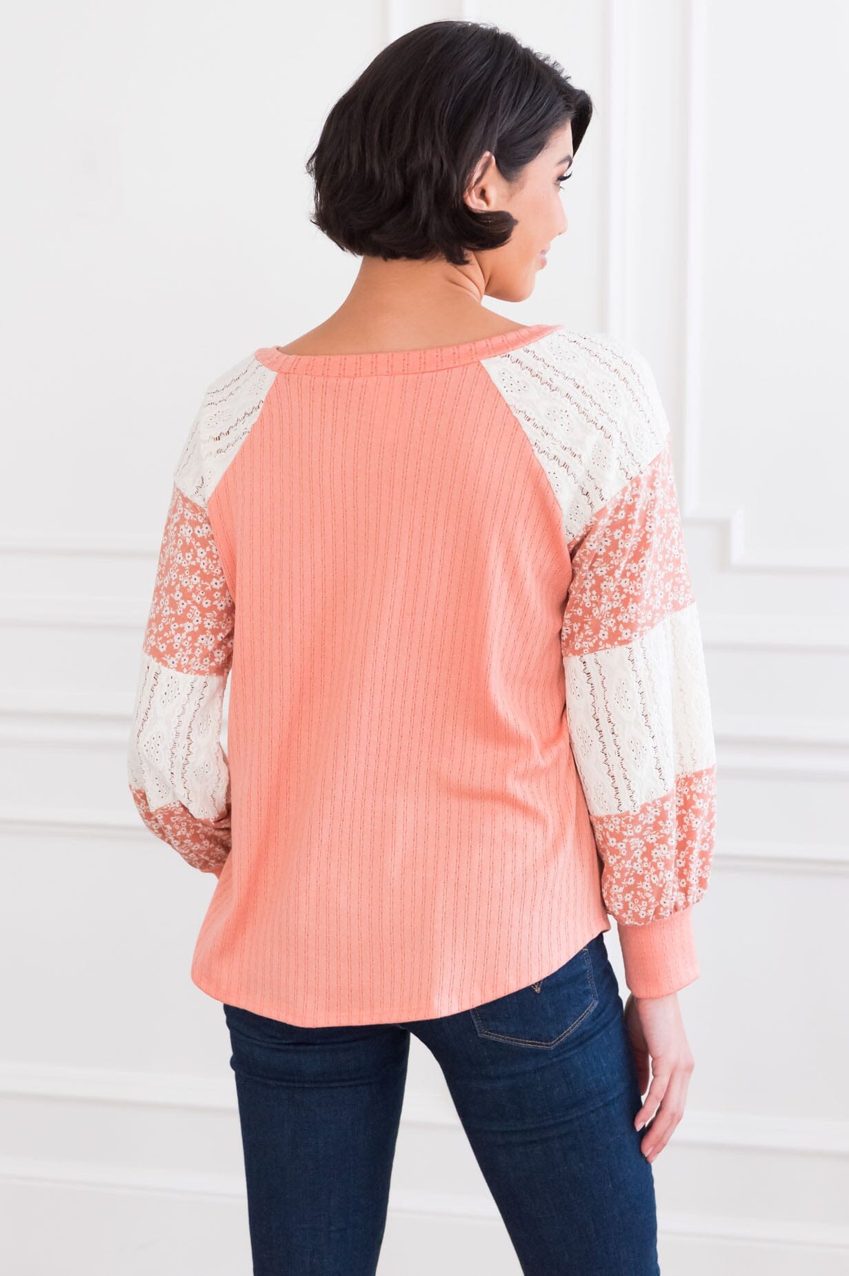 Pocket Full Of Flowers Modest Top Modest Dresses vendor-unknown 