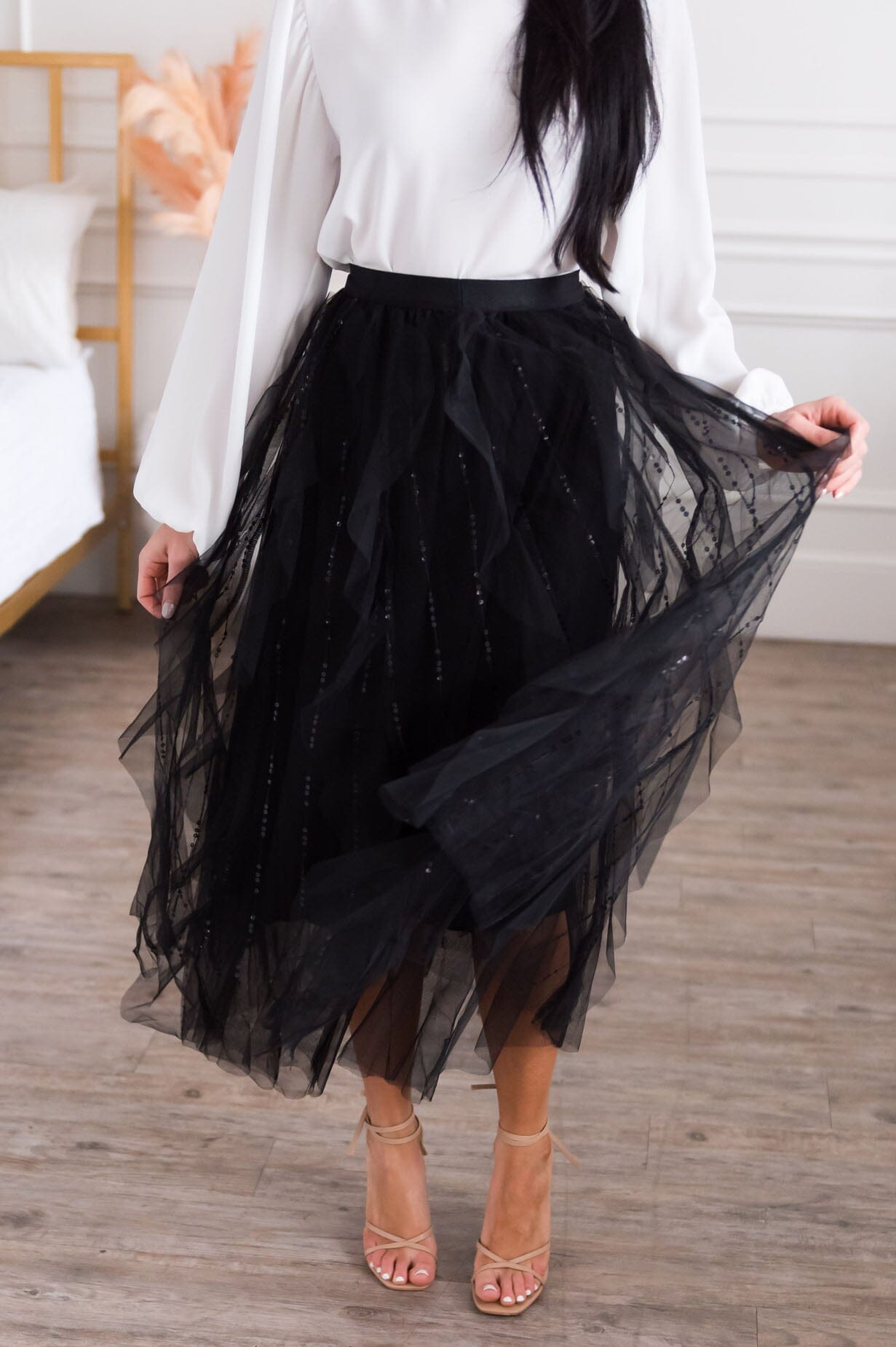 The Truth In Our Dreams Modest Tulle Skirt Skirts vendor-unknown 