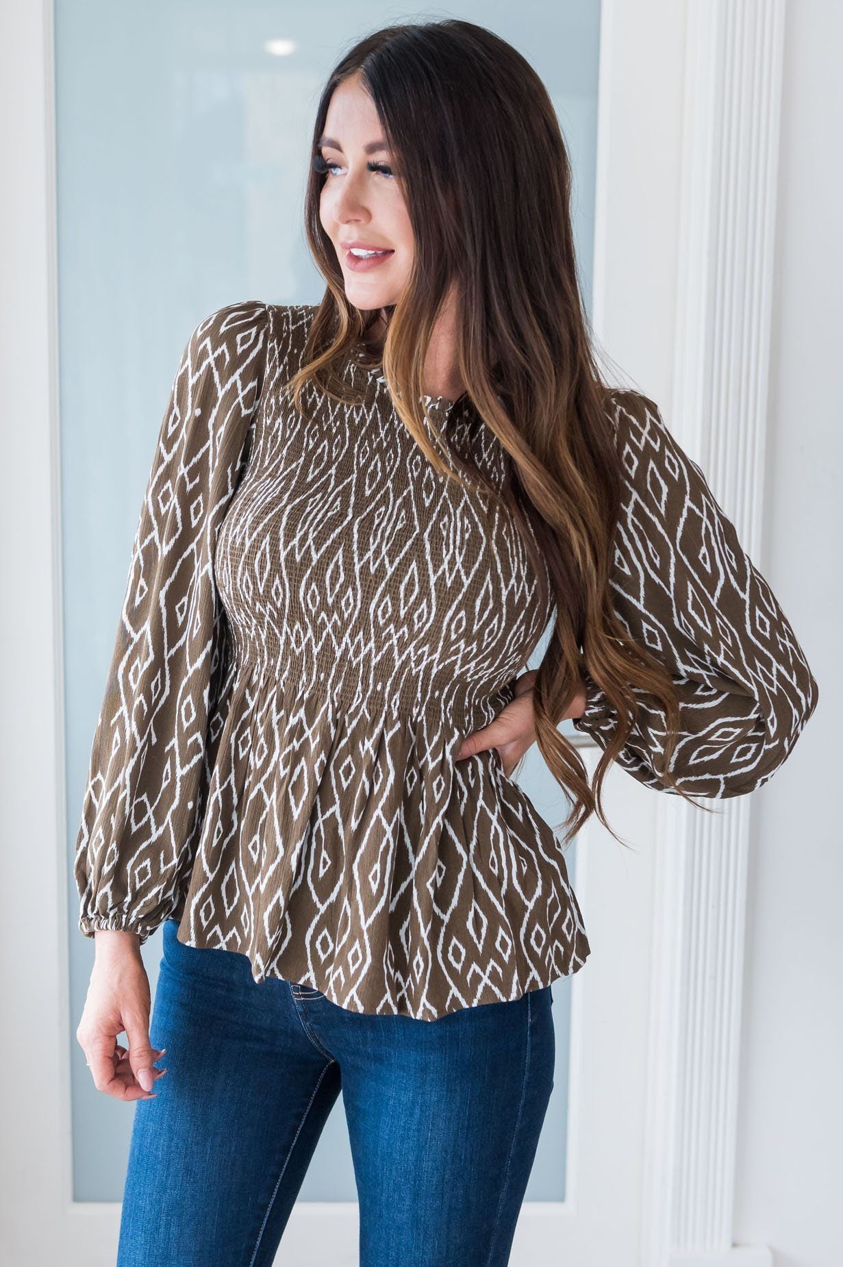 Sweeter Days Modest Blouse Skirts vendor-unknown 