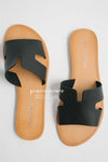 Cutout Slide Sandals Accessories & Shoes vendor-unknown Black 5.5