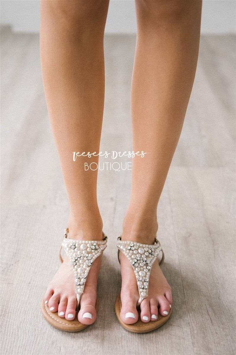 Panpora Pearl Sandals Accessories & Shoes vendor-unknown 