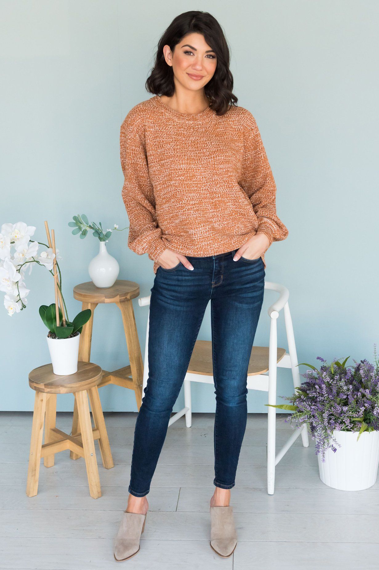 Cuddled Up Modest Sweater Modest Dresses vendor-unknown 