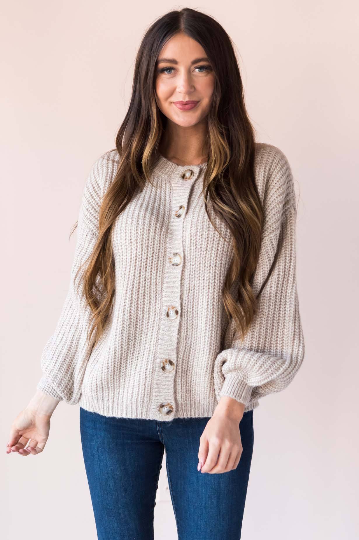 All Yours Modest Cardigan Modest Dresses vendor-unknown 