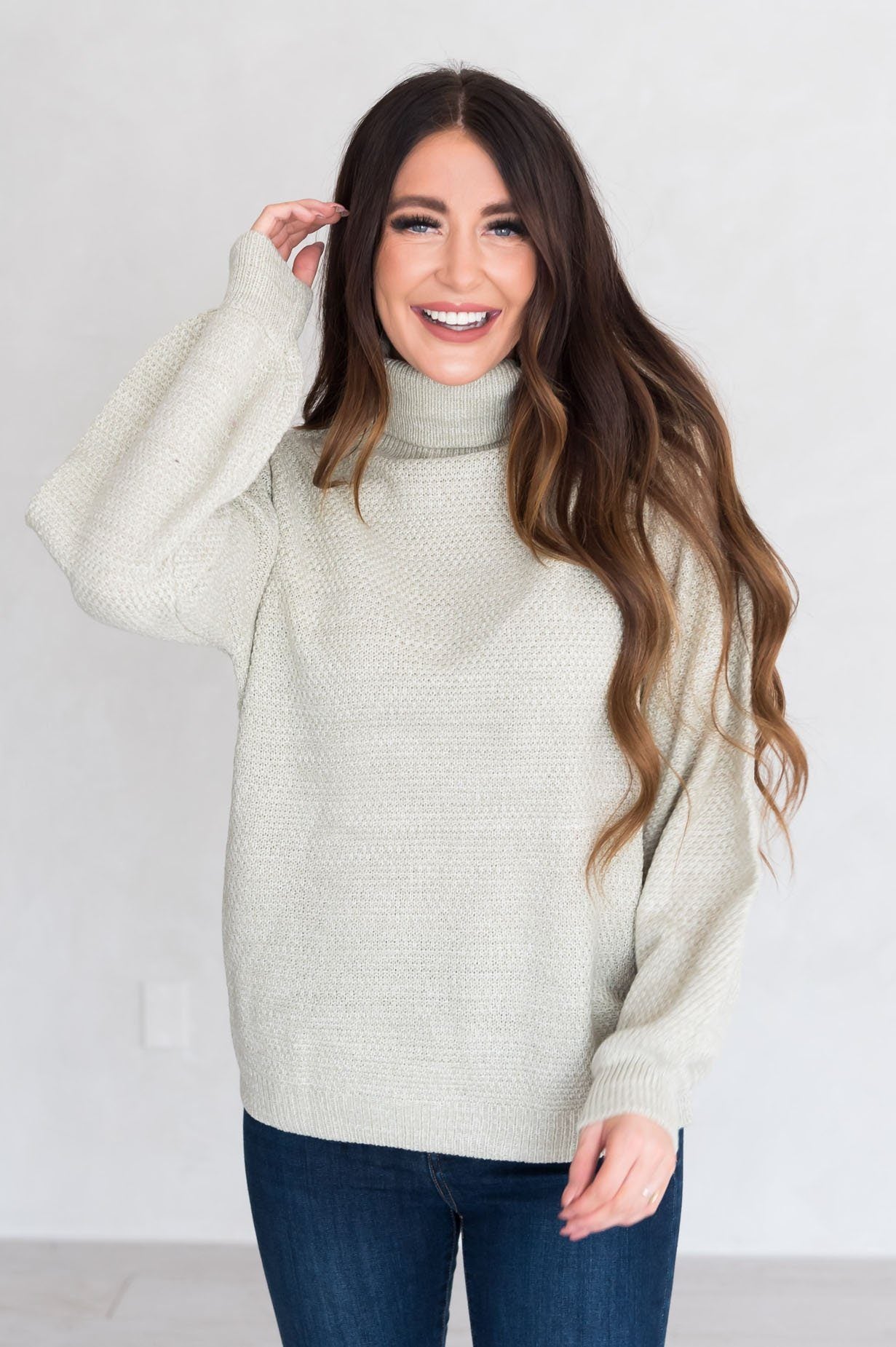 My Sweetheart Modest Turtleneck Sweater Modest Dresses vendor-unknown 