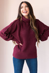 Taste of Fall Chunky Turtleneck modest Sweater Modest Dresses vendor-unknown