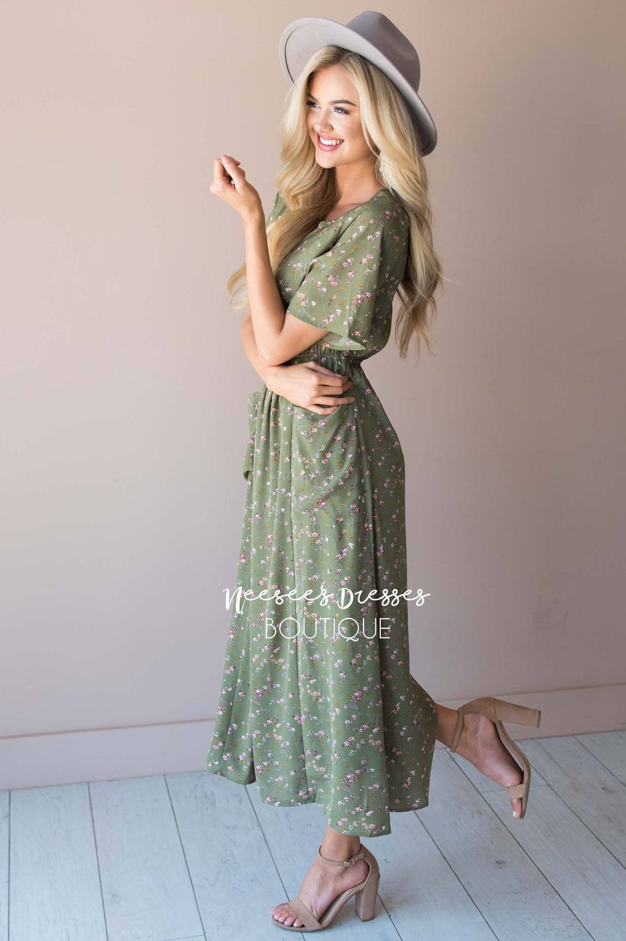 The Abella Modest Dresses vendor-unknown 