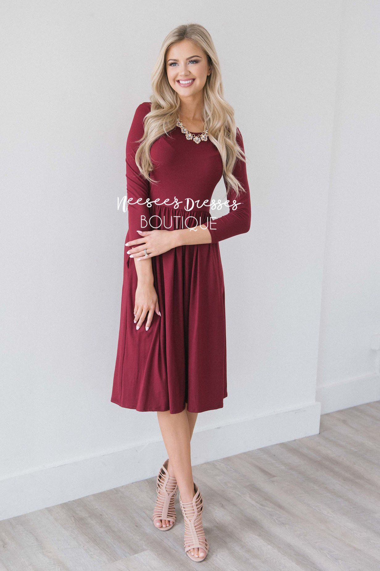 The Anna Modest Dresses vendor-unknown 