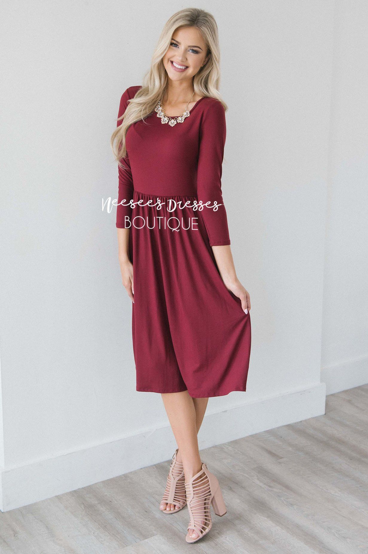 The Anna Modest Dresses vendor-unknown 