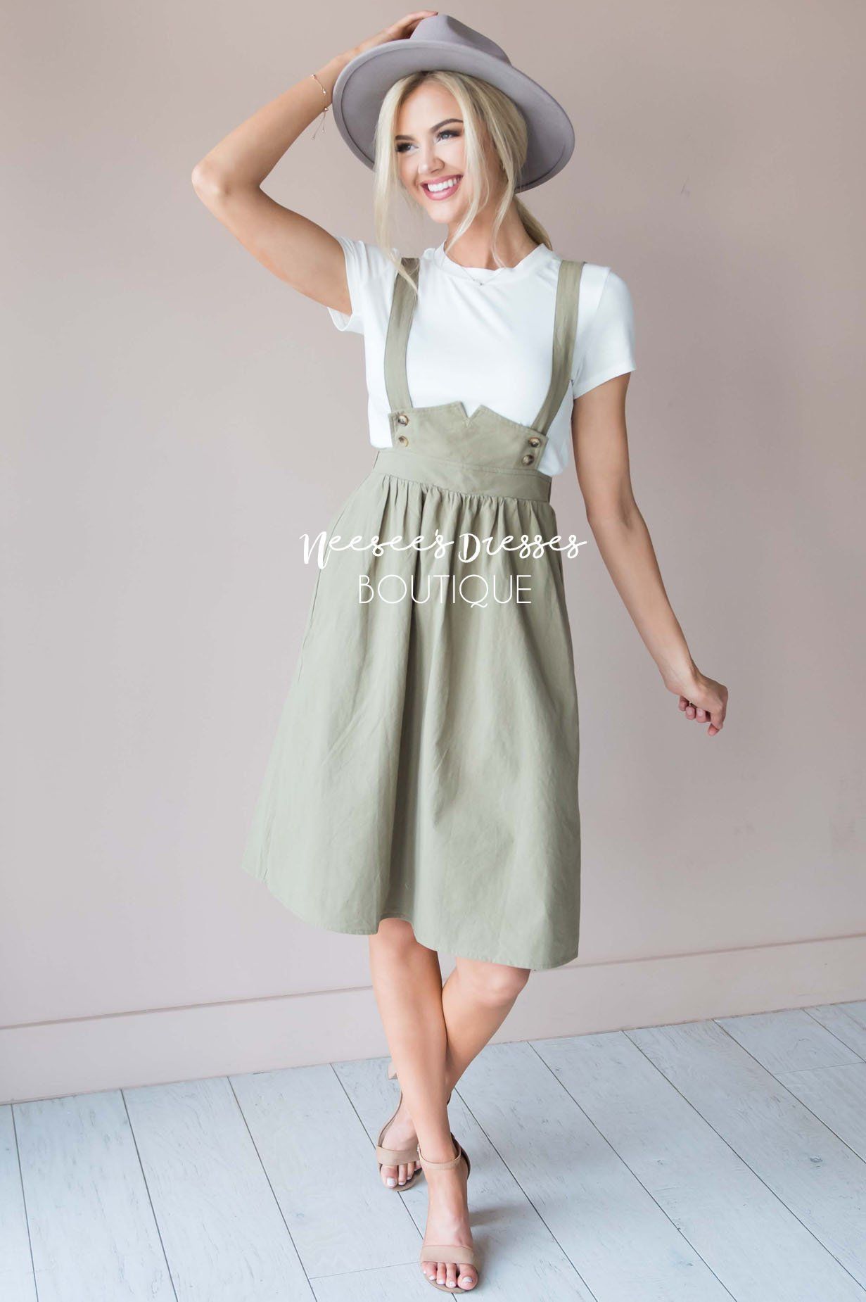 The Autumn Overall Dress Modest Dresses vendor-unknown 