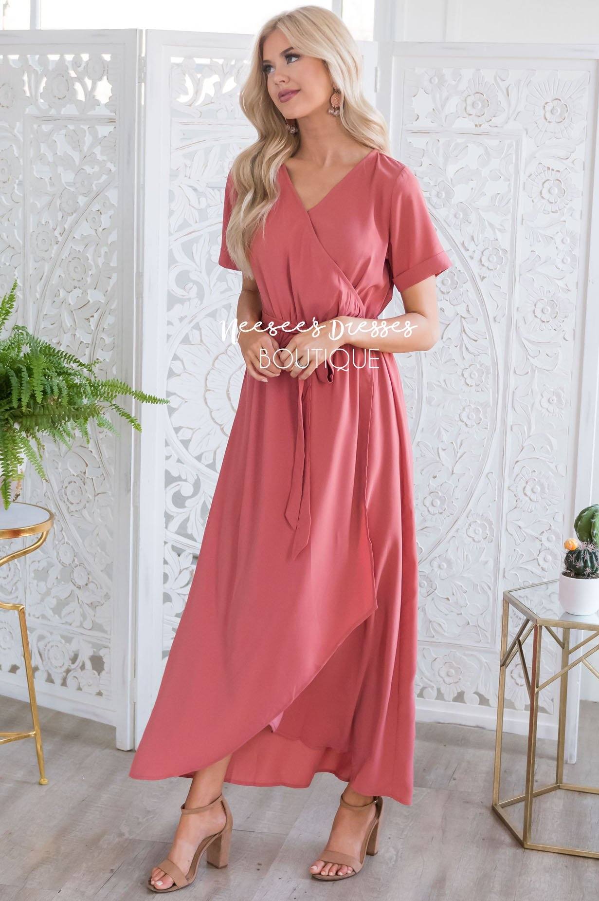 The Becka Modest Dresses vendor-unknown 