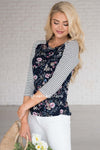 Among The Wildflowers Baseball Tee Modest Dresses vendor-unknown
