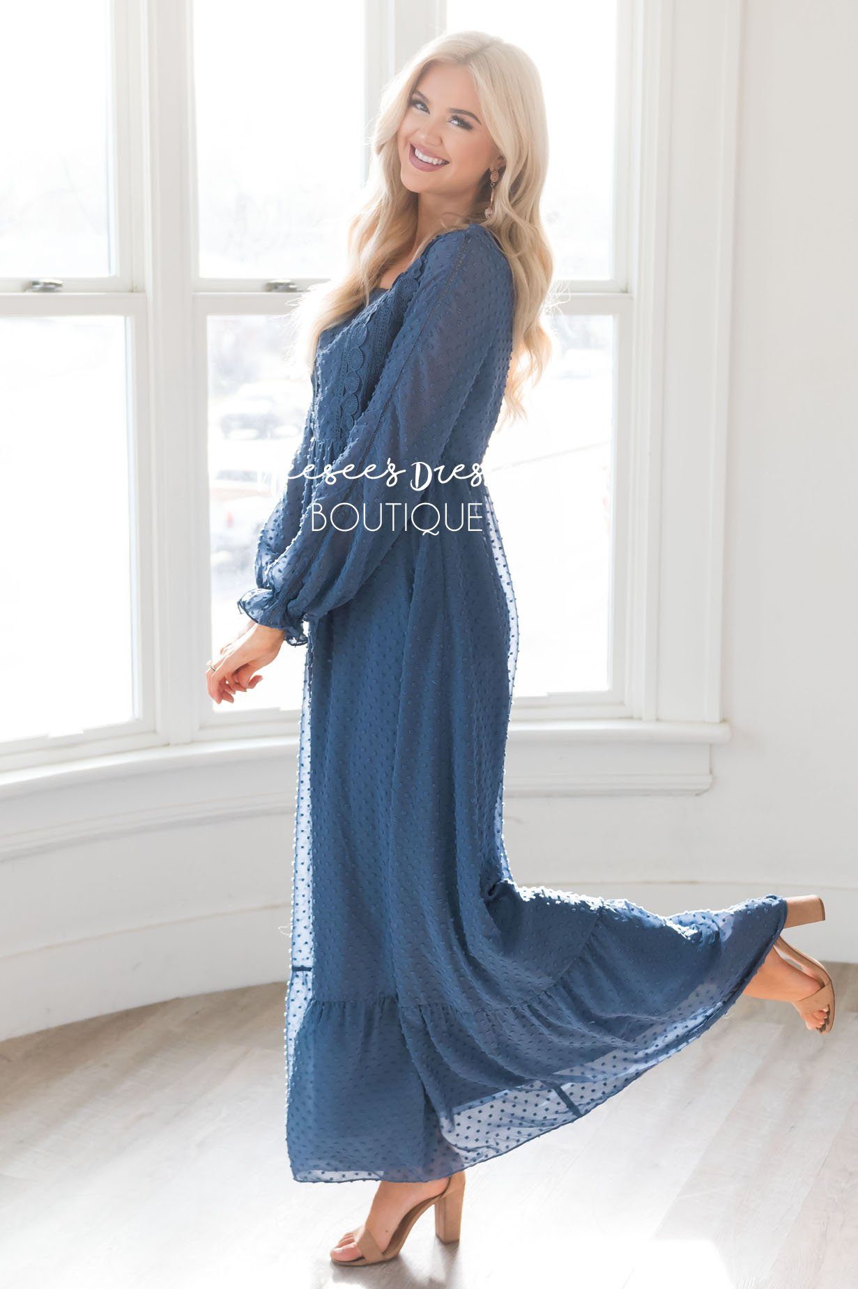 The Amberly Modest Dresses vendor-unknown 