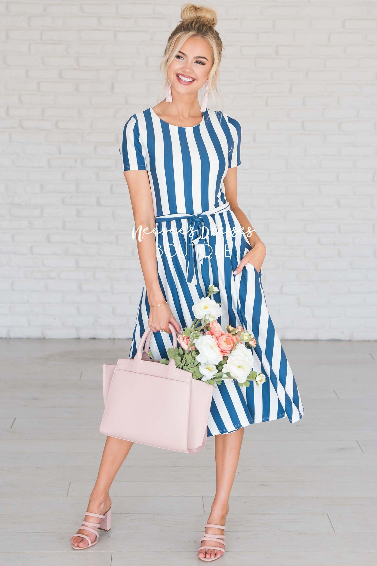 The Amy Modest Dresses vendor-unknown 