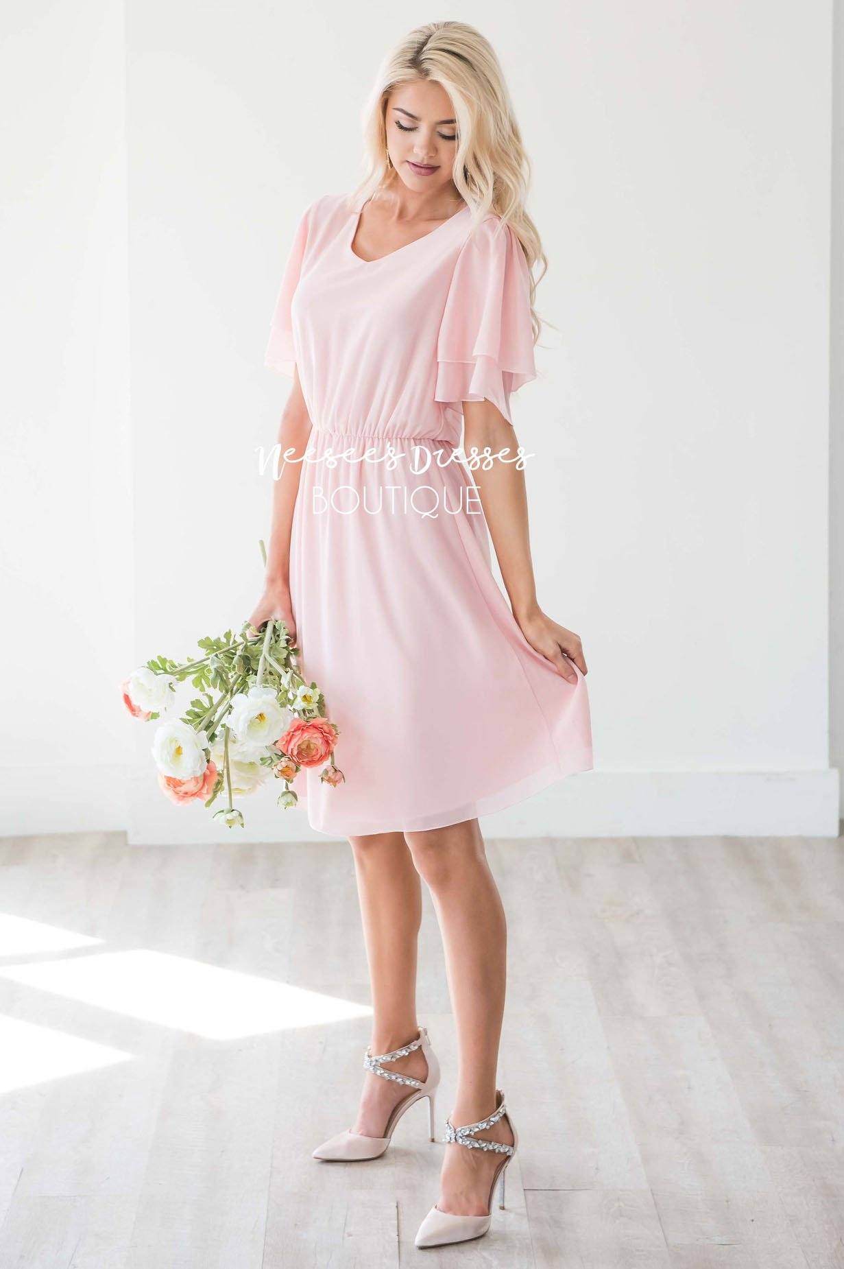 The Claire Chiffon Dress Modest Dresses vendor-unknown 