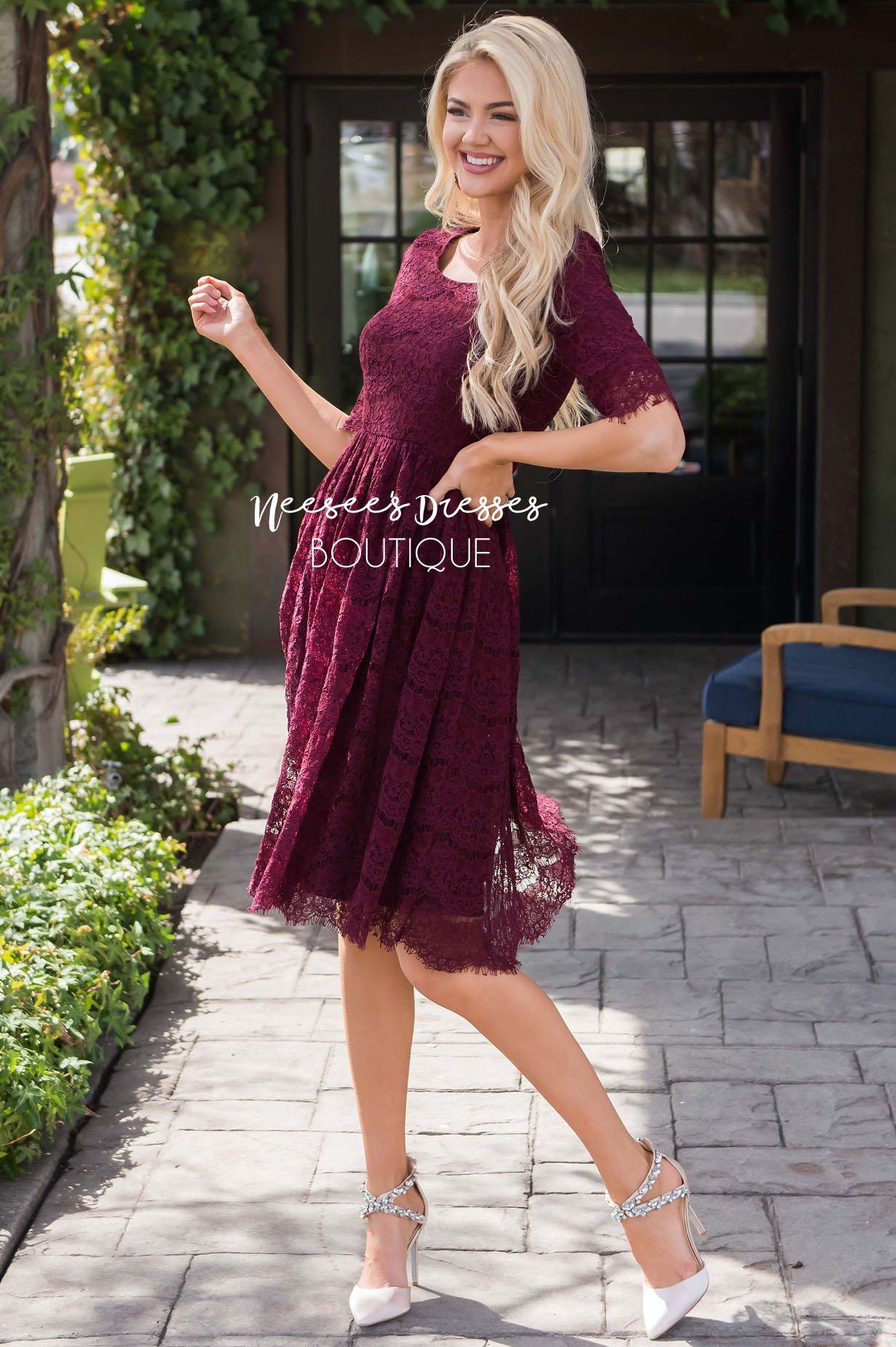 The Evelyn Modest Dresses vendor-unknown 